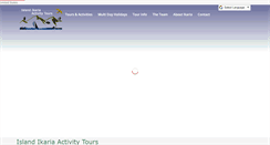 Desktop Screenshot of ikariatours.com